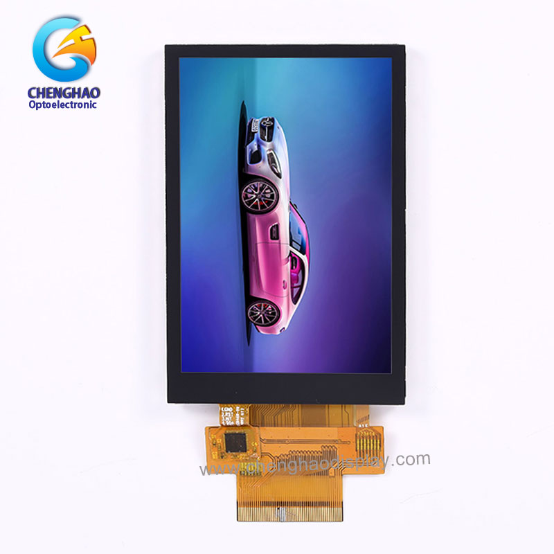 CTP सह 3.5 इंच TN TFT 320*480 SPI/MCU/RGB ILI9488 50 पिन